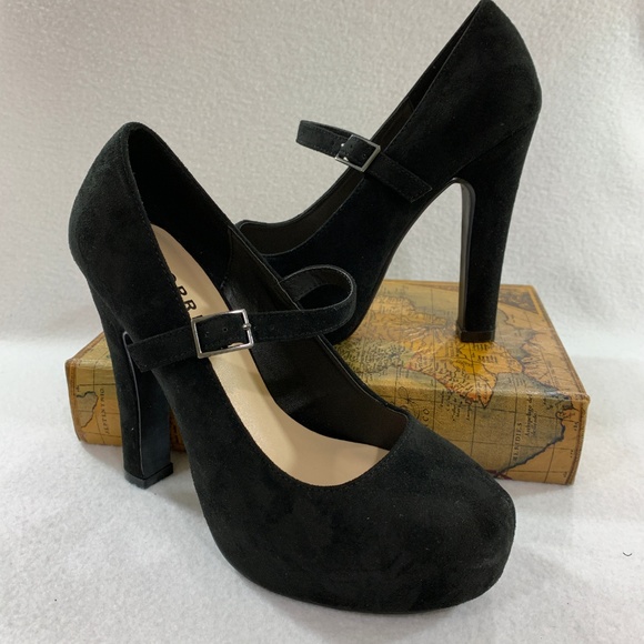 torrid Shoes - Torrid Faux Suede Mary Jane Heels (Wide Width)